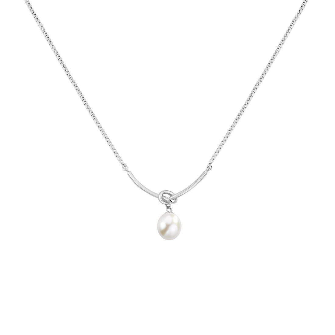 Light Luxury Simple Clavicle Chain Pearl Necklace