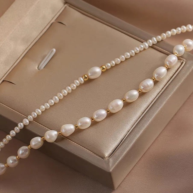 Natural Baroque Pearl Design Bracelet