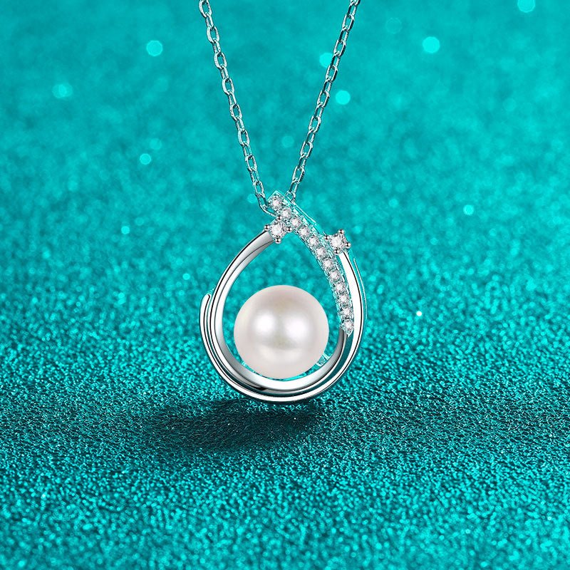Sterling Silver Versatile Premium Freshwater Pearl Necklace