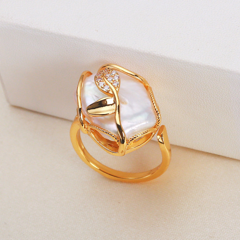 White Baroque Pearl Design Set