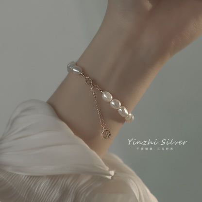 Natural pearl gentle wind bracelet