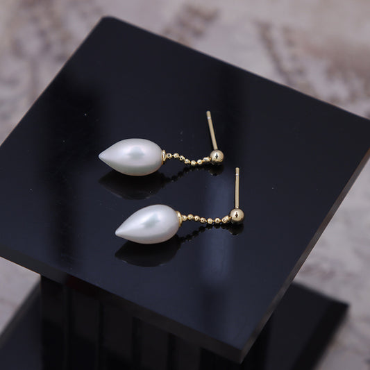 Tears Beauty Design Pearl Earrings