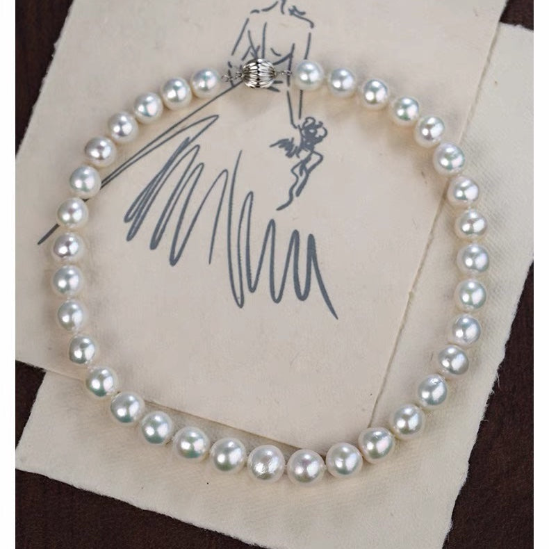 10-12Mm Baroque Pearl Freshwater Pearl Necklace