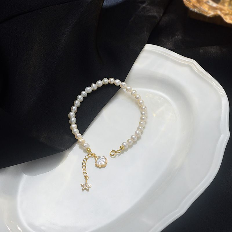 Baroque Starfish Pearl Bracelet