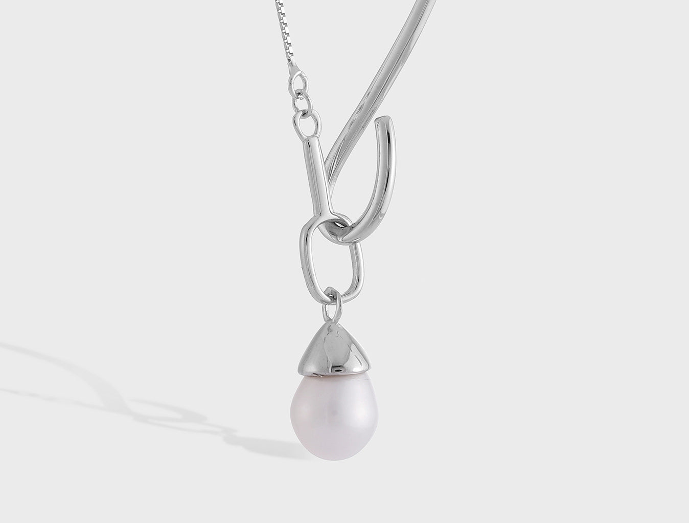 Angel's Ring Pearl Pendant
