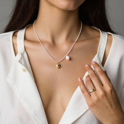 Design Combination Pearl Pendant