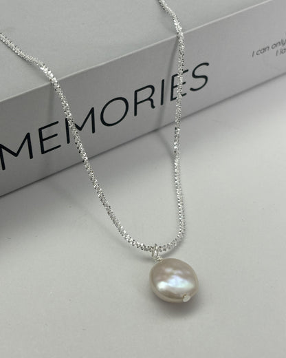 Fashion Trend Baroque Pearl Necklace Collarbone Chain